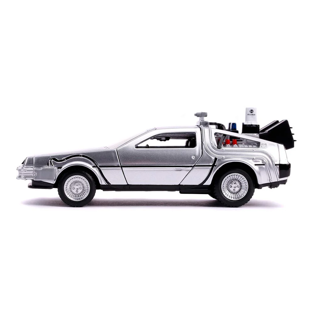 1983 Delorean DMC Back to the Future Part II Time Machine 1:32 Scale Diecast Model by Jada 30541 - Image 3