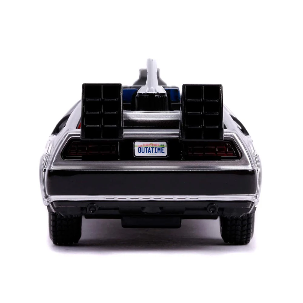 1983 Delorean DMC Back to the Future Part II Time Machine 1:32 Scale Diecast Model by Jada 30541 - Image 4