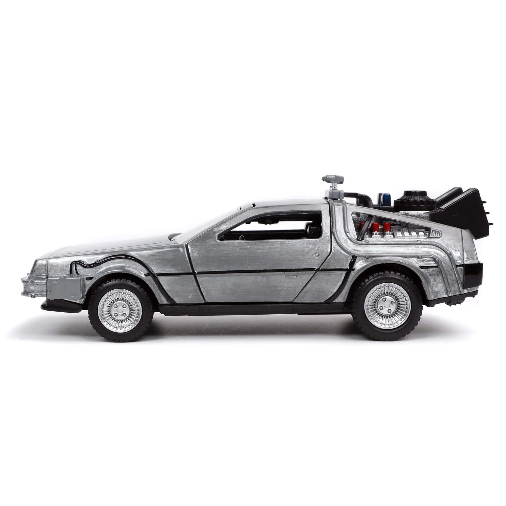 1983 Delorean DMC Back to the Future Time Machine 1:32 Scale Diecast Model by Jada 32185 - Image 4