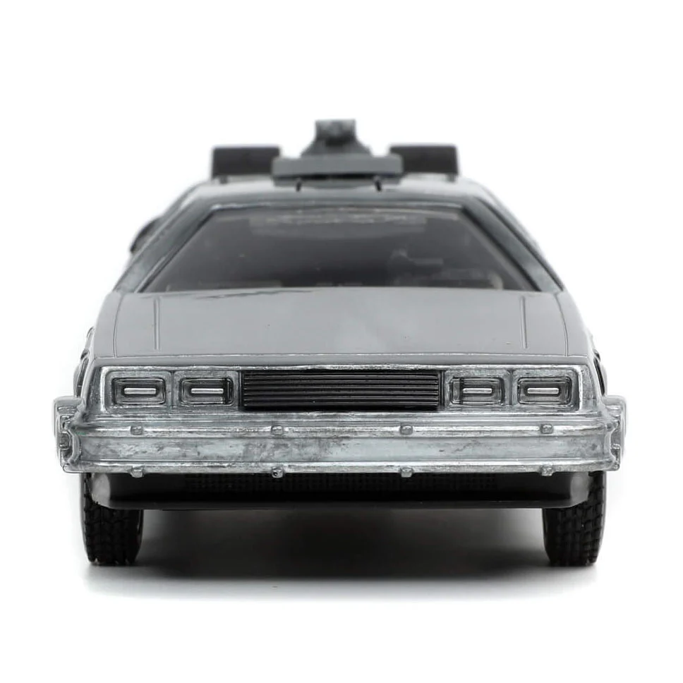 1983 Delorean DMC Back to the Future Time Machine 1:32 Scale Diecast Model by Jada 32185 - Image 6