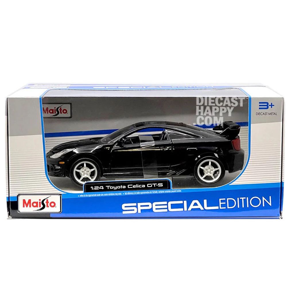 2006 Toyota Celica GT-S 1:24 Scale Diecast Model Black by Maisto 31237 - Image 4