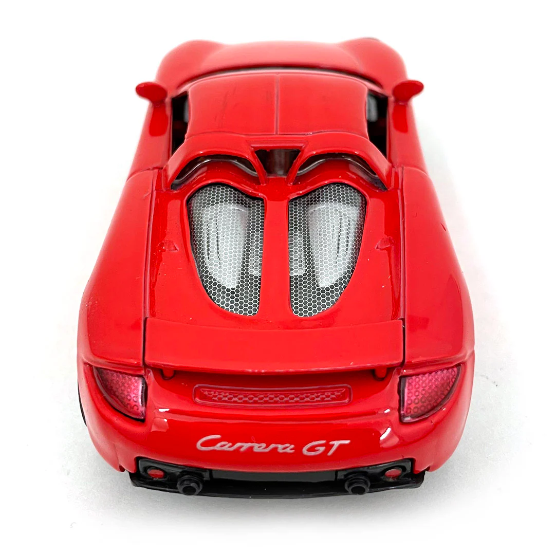 2007 Porsche Carrera GT 1:36 Scale Diecast Model Red by Kinsmart - Image 3