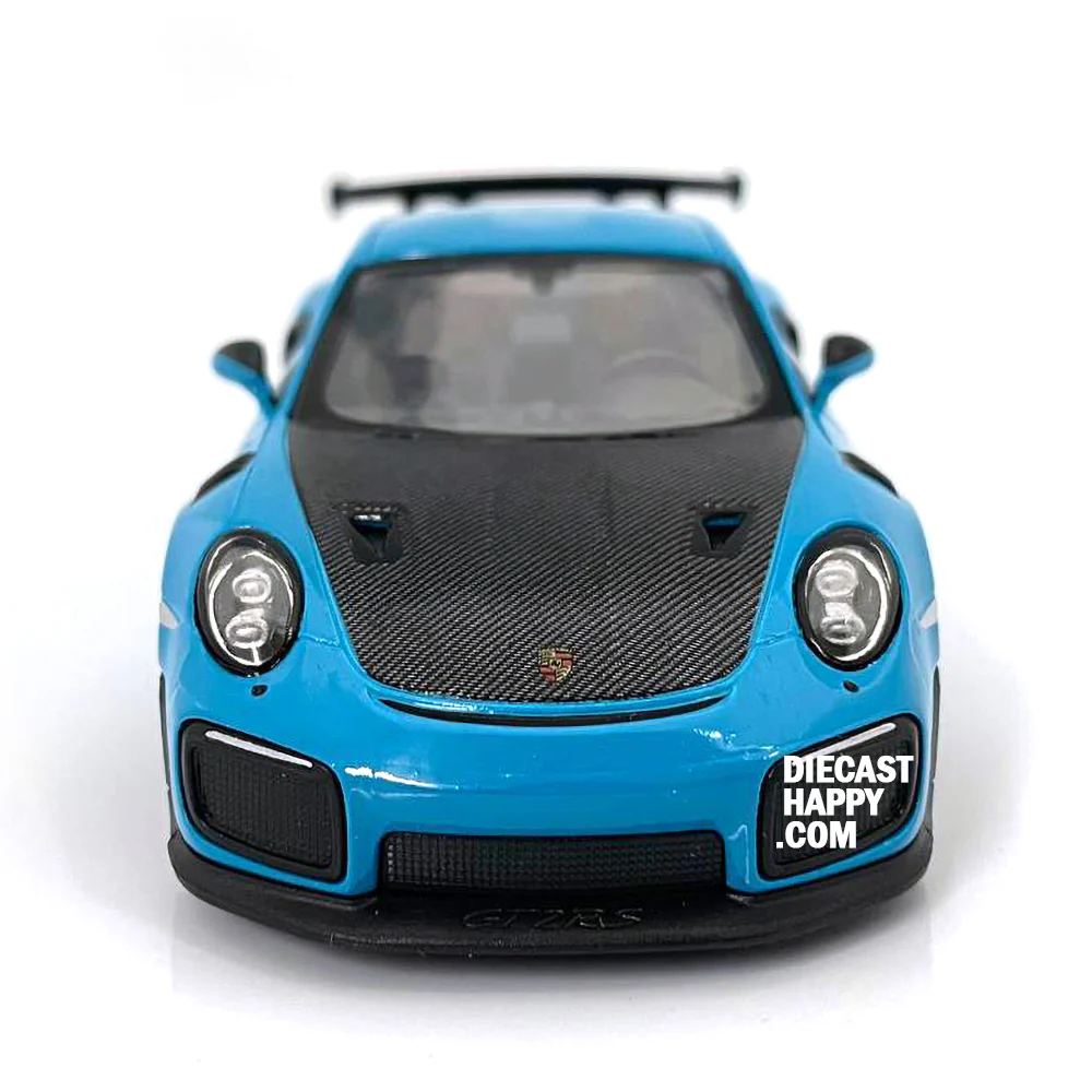 2010 Porsche 911 GT2 RS 1:36 Scale Diecast Model Blue by Kinsmart - Image 3