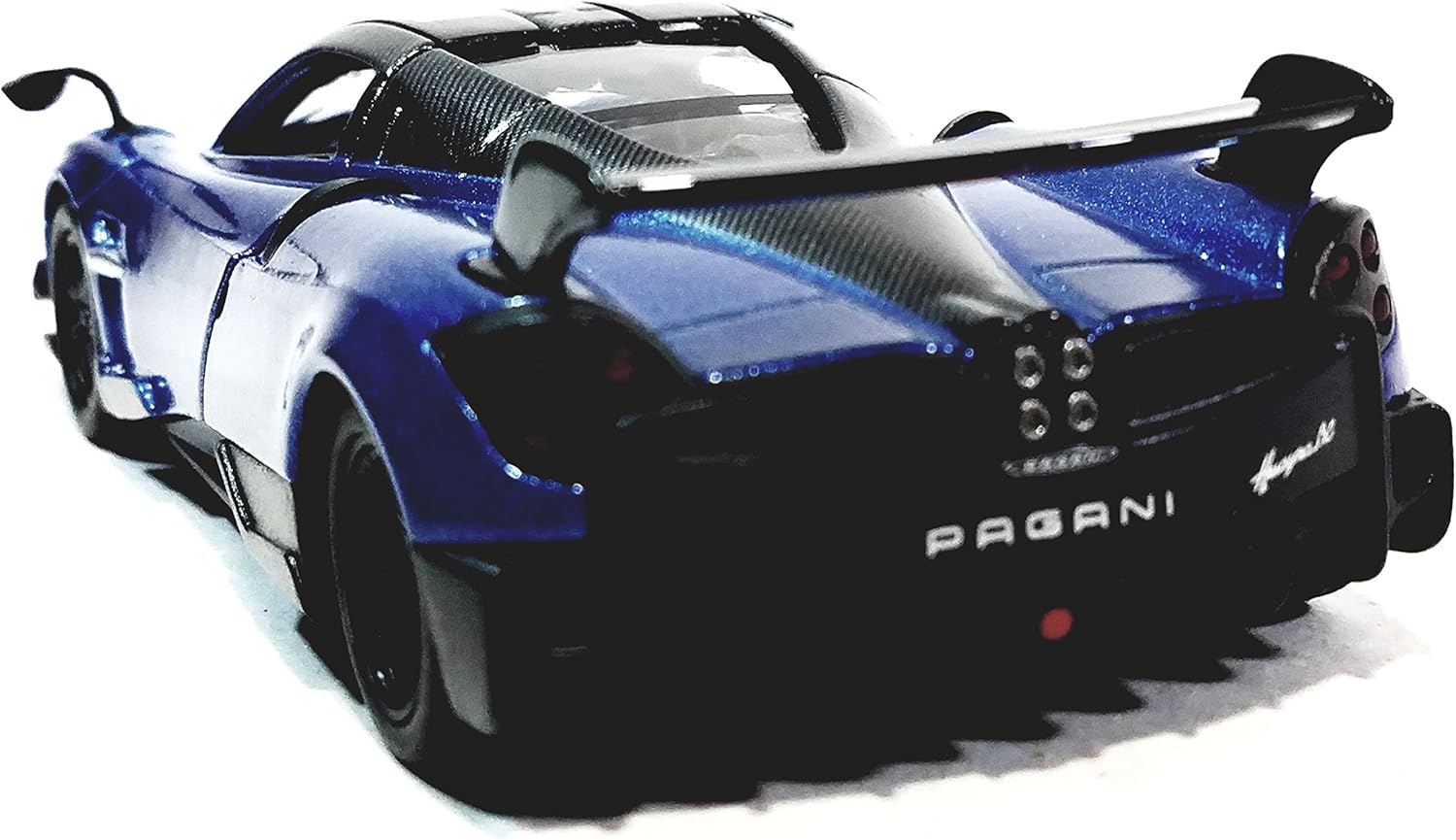 2016 Pagani Huayra BC 1:38 Scale Diecast Model Blue - Image 3