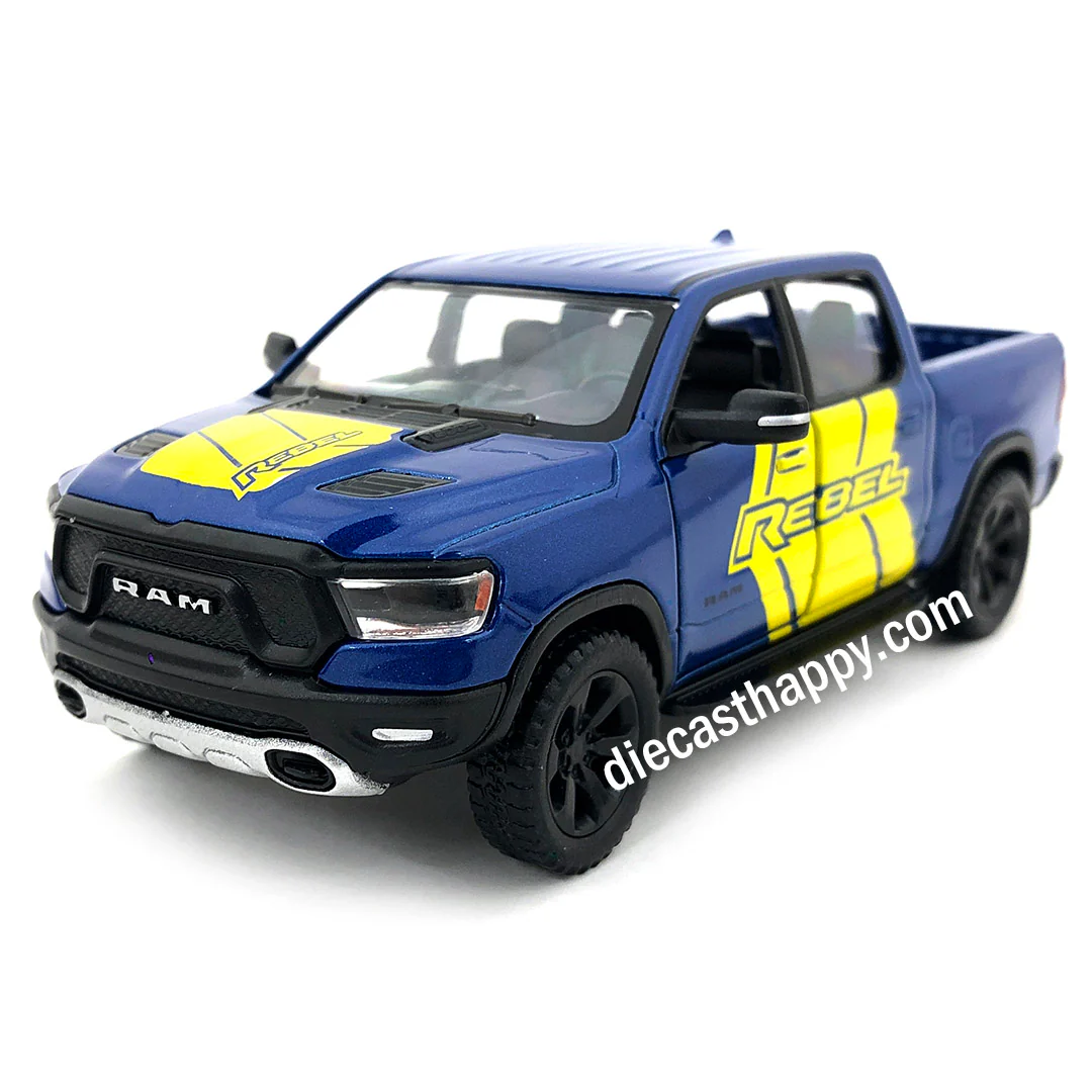 2019 Dodge Ram 1500 Livery Edition Pick Up Truck 1:46 Scale Diecast Model by Kinsmart (SET OF 4) - Image 4