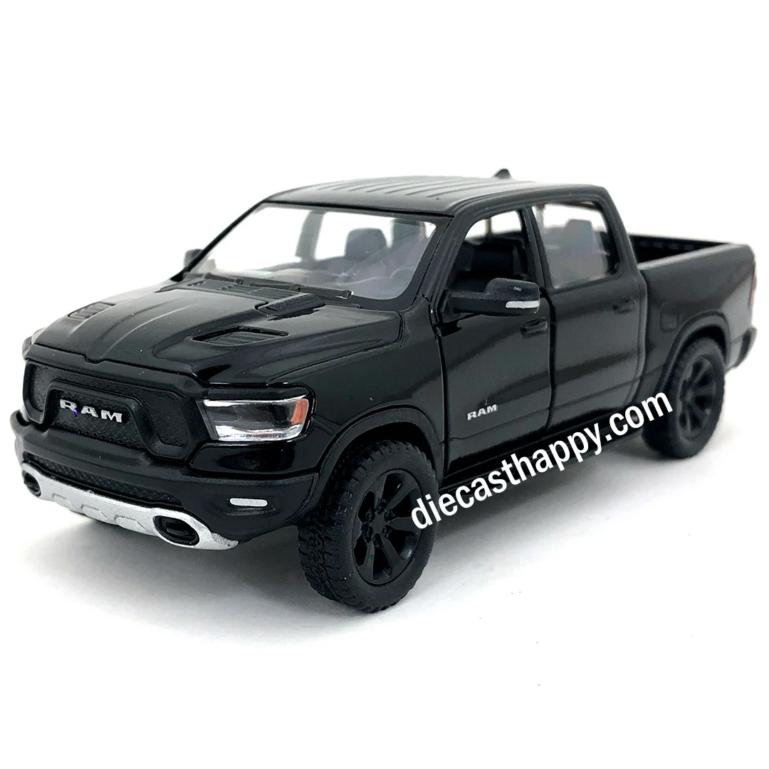 2019 Dodge Ram 1500 Pick Up Truck 1:46 Scale Diecast Model by Kinsmart (SET OF 4) - Image 2