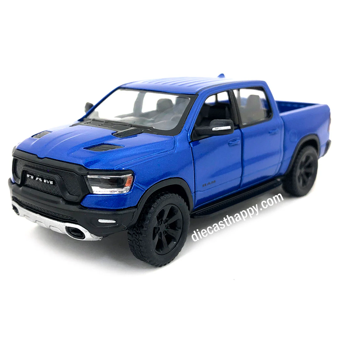 2019 Dodge Ram 1500 Pick Up Truck 1:46 Scale Diecast Model by Kinsmart (SET OF 4) - Image 4