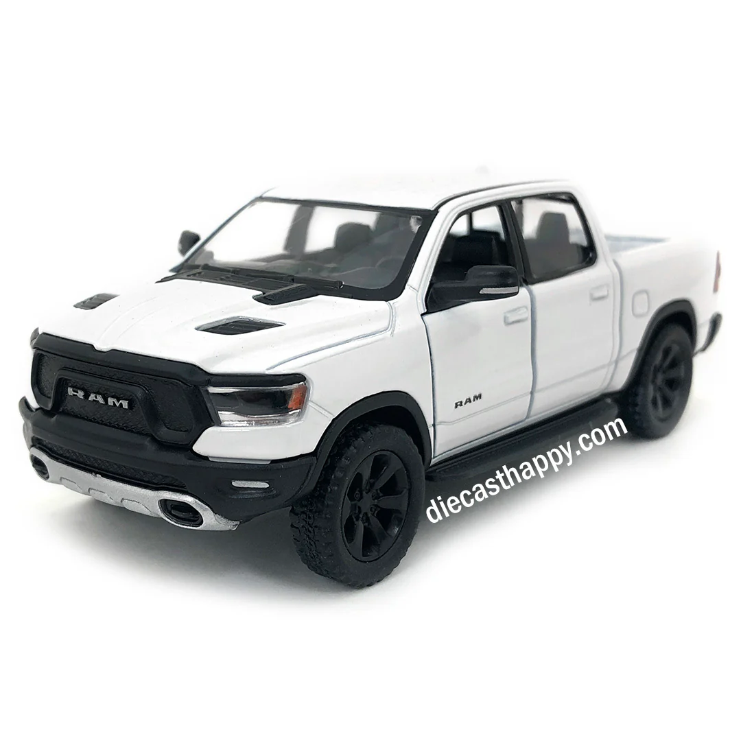 2019 Dodge Ram 1500 Pick Up Truck 1:46 Scale Diecast Model by Kinsmart (SET OF 4) - Image 6