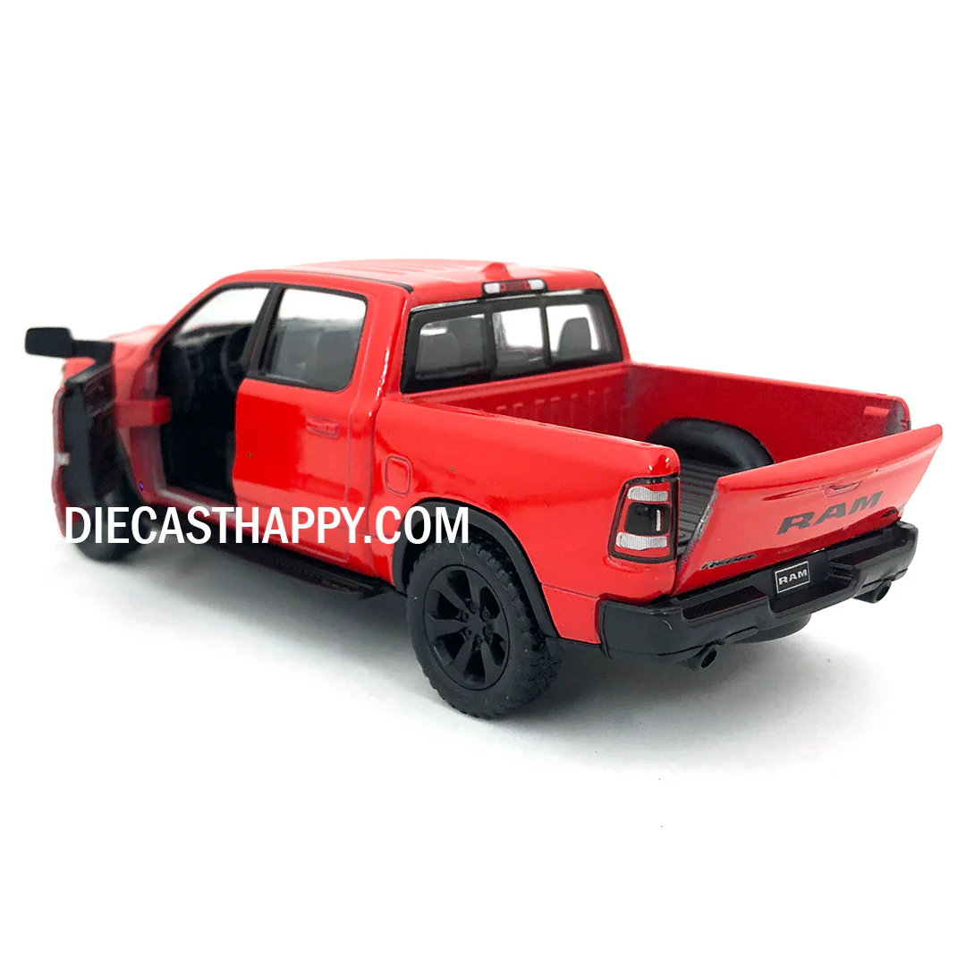 2019 Dodge Ram 1500 Pick Up Truck 1:46 Scale Diecast Model Red by Kinsmart - Image 2