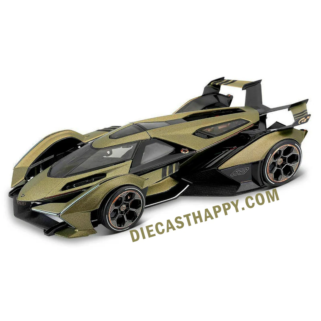 2019 Lamborghini V12 Vision Gran Turismo 1:18 Scale Diecast Model Green by Maisto 31454