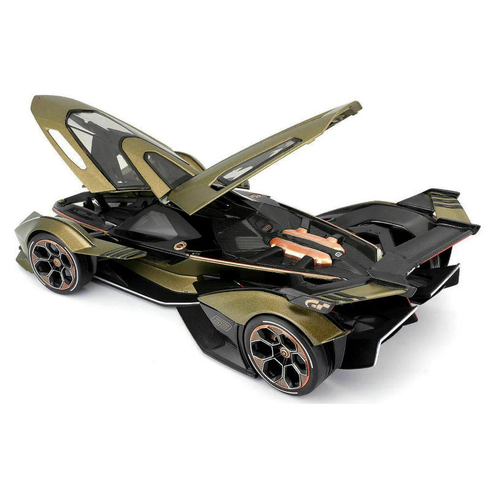 2019 Lamborghini V12 Vision Gran Turismo 1:18 Scale Diecast Model Green by Maisto 31454 - Image 2