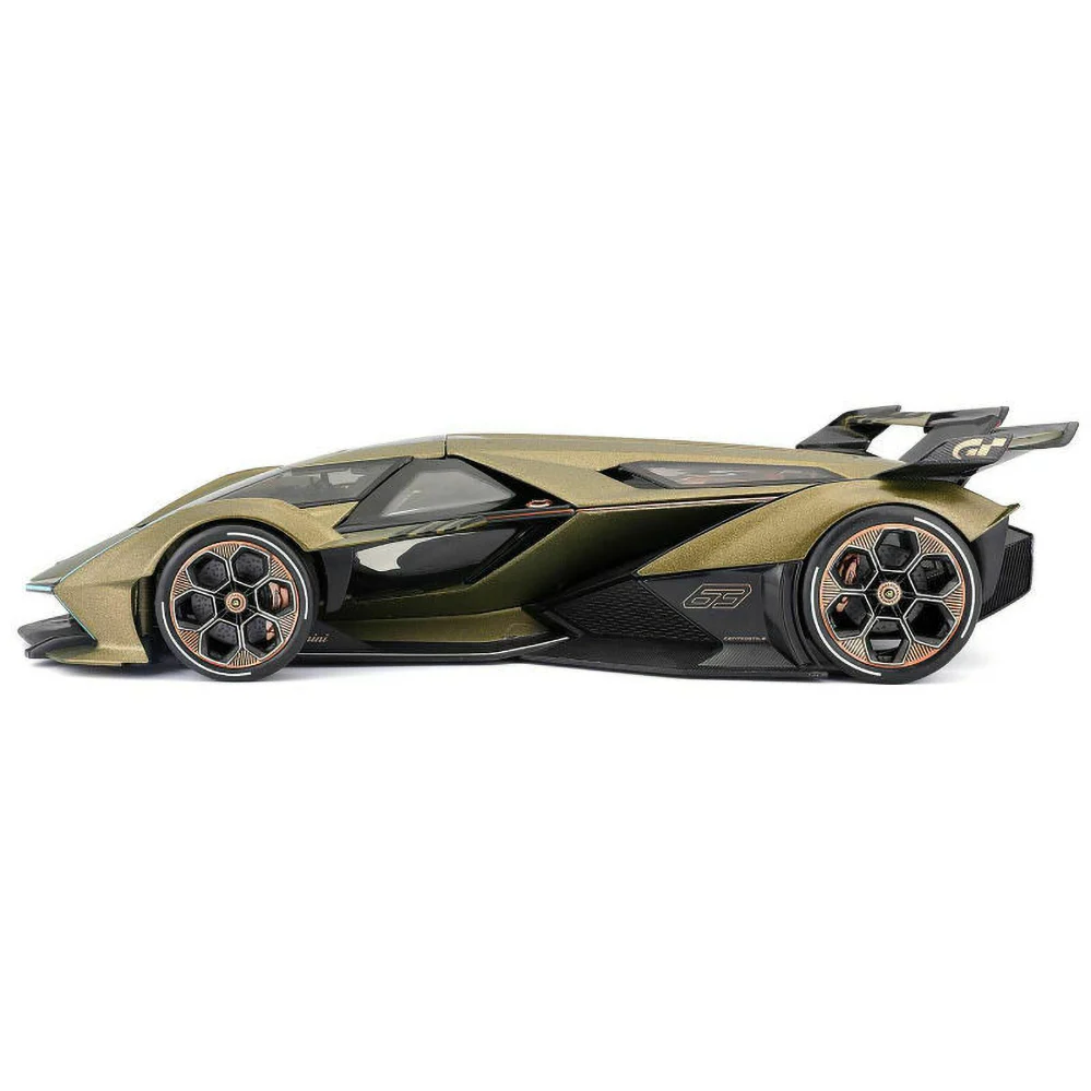 2019 Lamborghini V12 Vision Gran Turismo 1:18 Scale Diecast Model Green by Maisto 31454 - Image 4