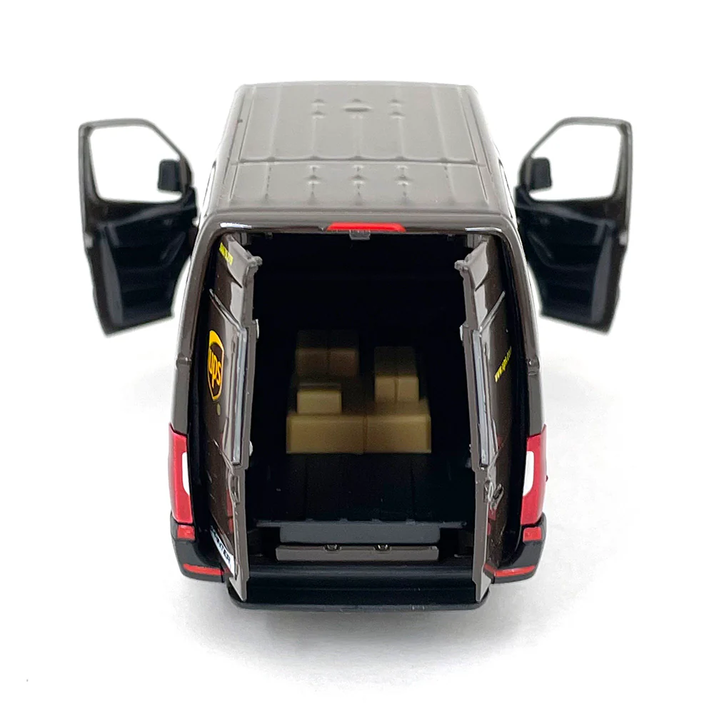 UPS Delivery Truck 2020 Mercedes Benz Sprinter Cargo Van 1:48 Scale Diecast Model by Kinsmart - Image 3