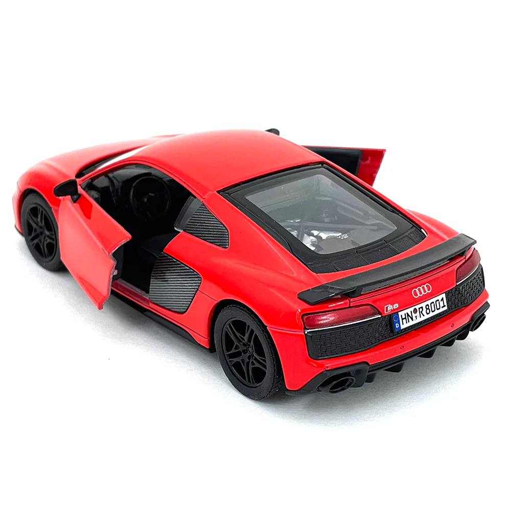 2021 Audi R8 1:36 Scale Diecast Model Red by Kinsmart - Image 3