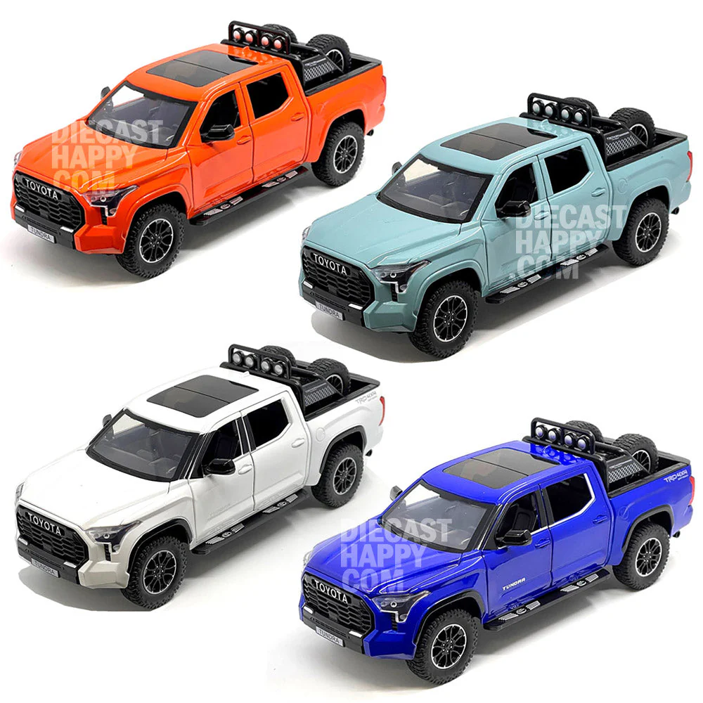 2023 Toyota Tundra TRD Off-Road 4×4 1:24 Scale White (NO BOX) - Image 2