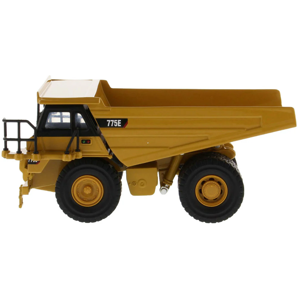 Caterpillar Cat 775E Off Highway Truck Construction 1:64 Scale Diecast Model Yellow by Diecast Masters 85616 - Image 3