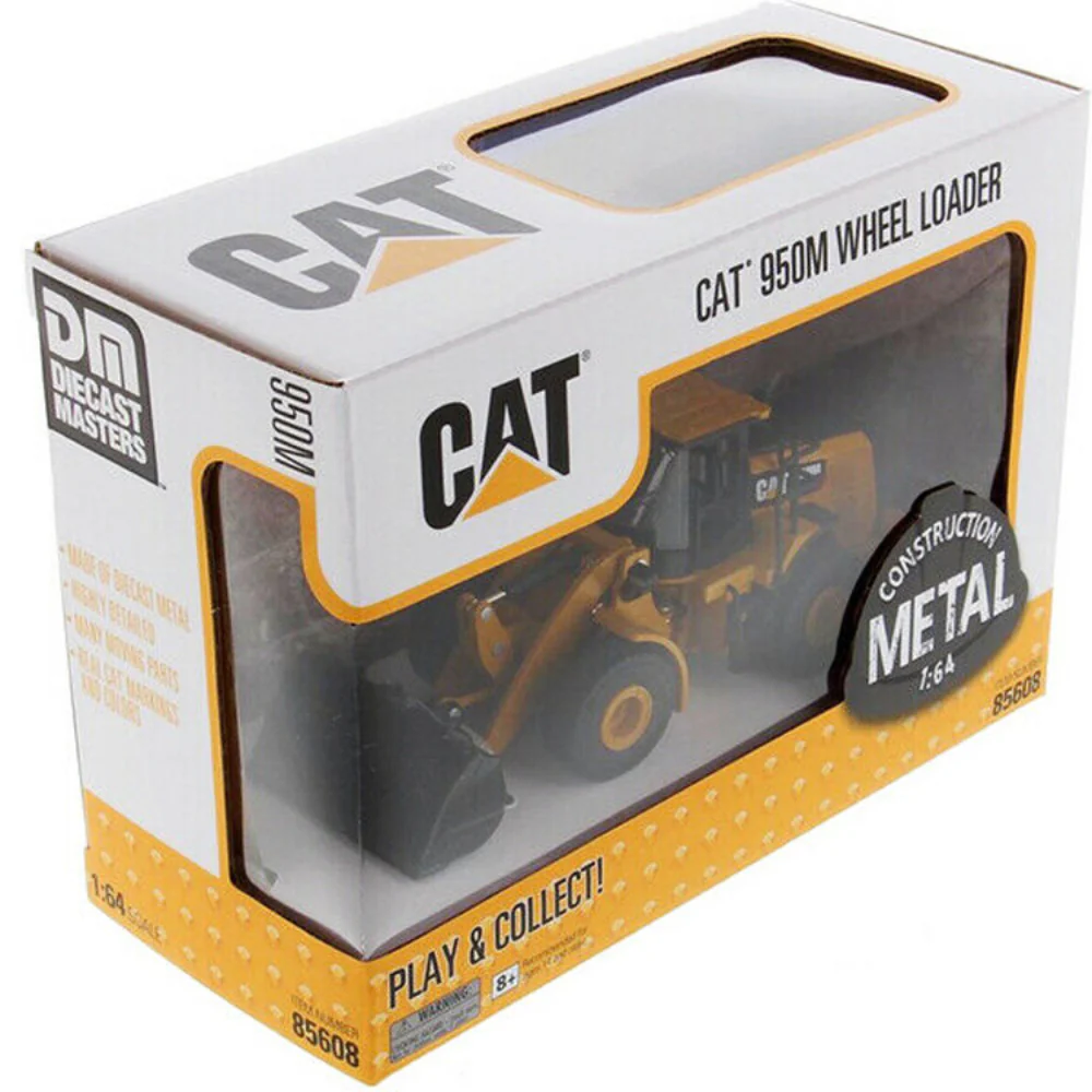 Caterpillar Cat 950M Wheel Loader 1:64 Scale Diecast Model Yellow by Diecast Masters 85608 - Image 4