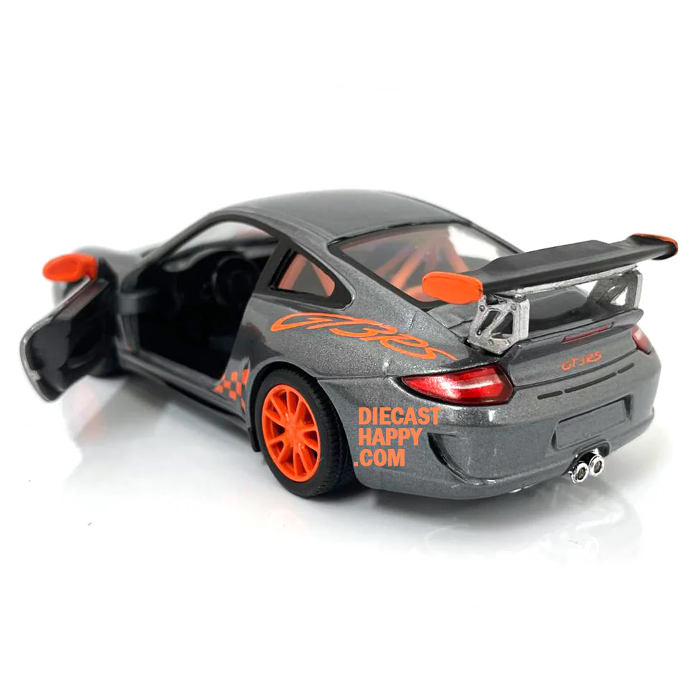 2010 Porsche 911 GT3 RS 1:36 Scale in Grey by Kinsmart - Image 2