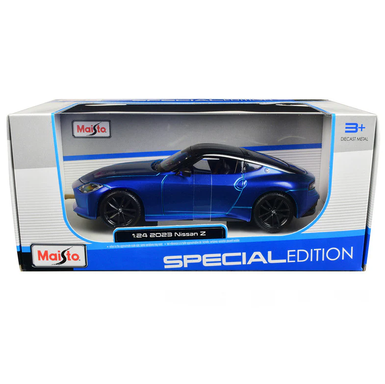 2023 Nissan Z 1:24 Scale Diecast Model by Maisto 32904BL - Image 2