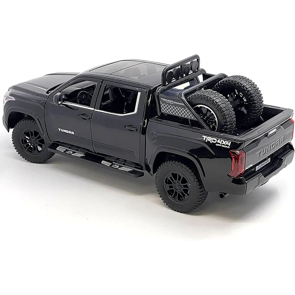 2023 Toyota Tundra TRD Off-Road 4×4 1:24 Scale Black (NO BOX) - Image 2