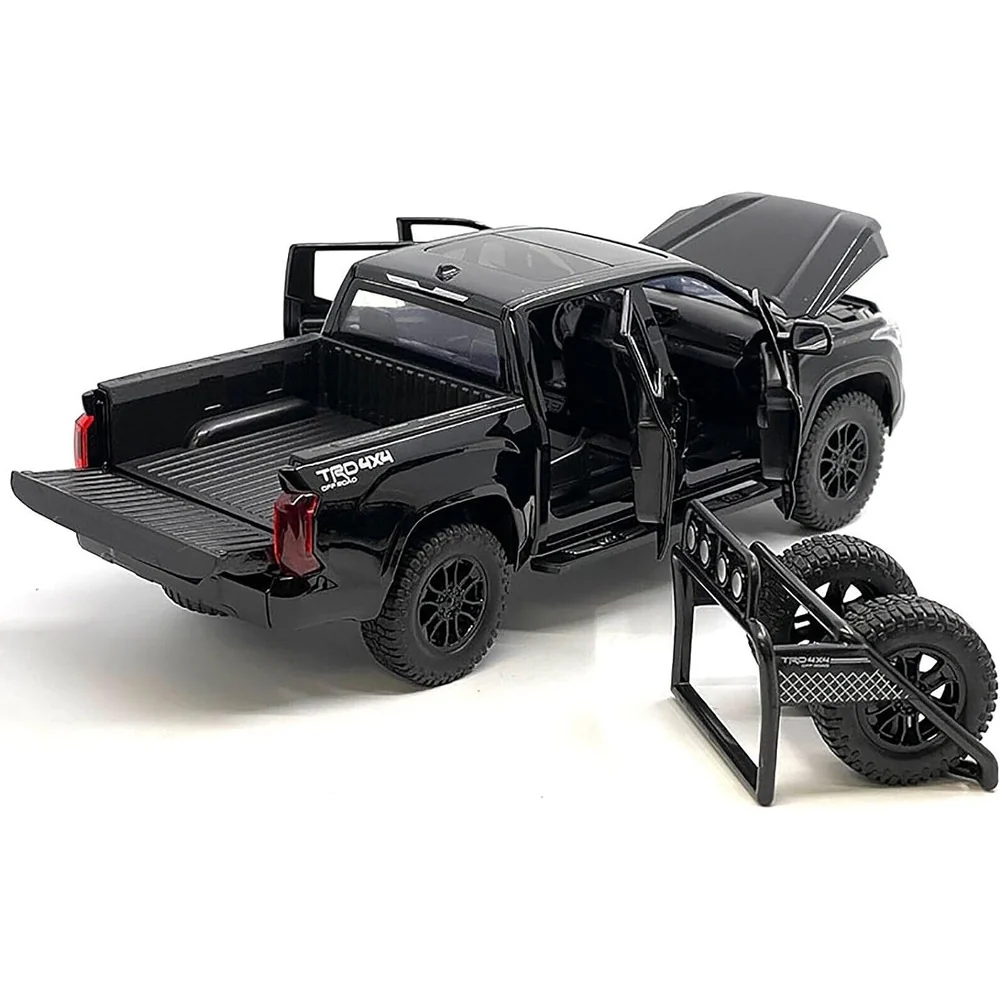 2023 Toyota Tundra TRD Off-Road 4×4 1:24 Scale Black (NO BOX) - Image 3