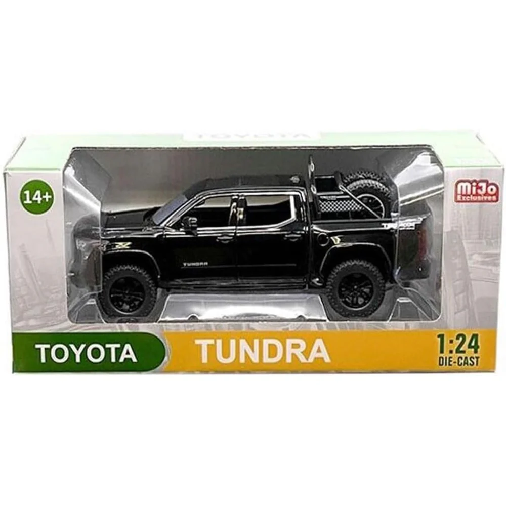 2023 Toyota Tundra TRD Off-Road 4×4 1:24 Scale Diecast Model Black - Image 4