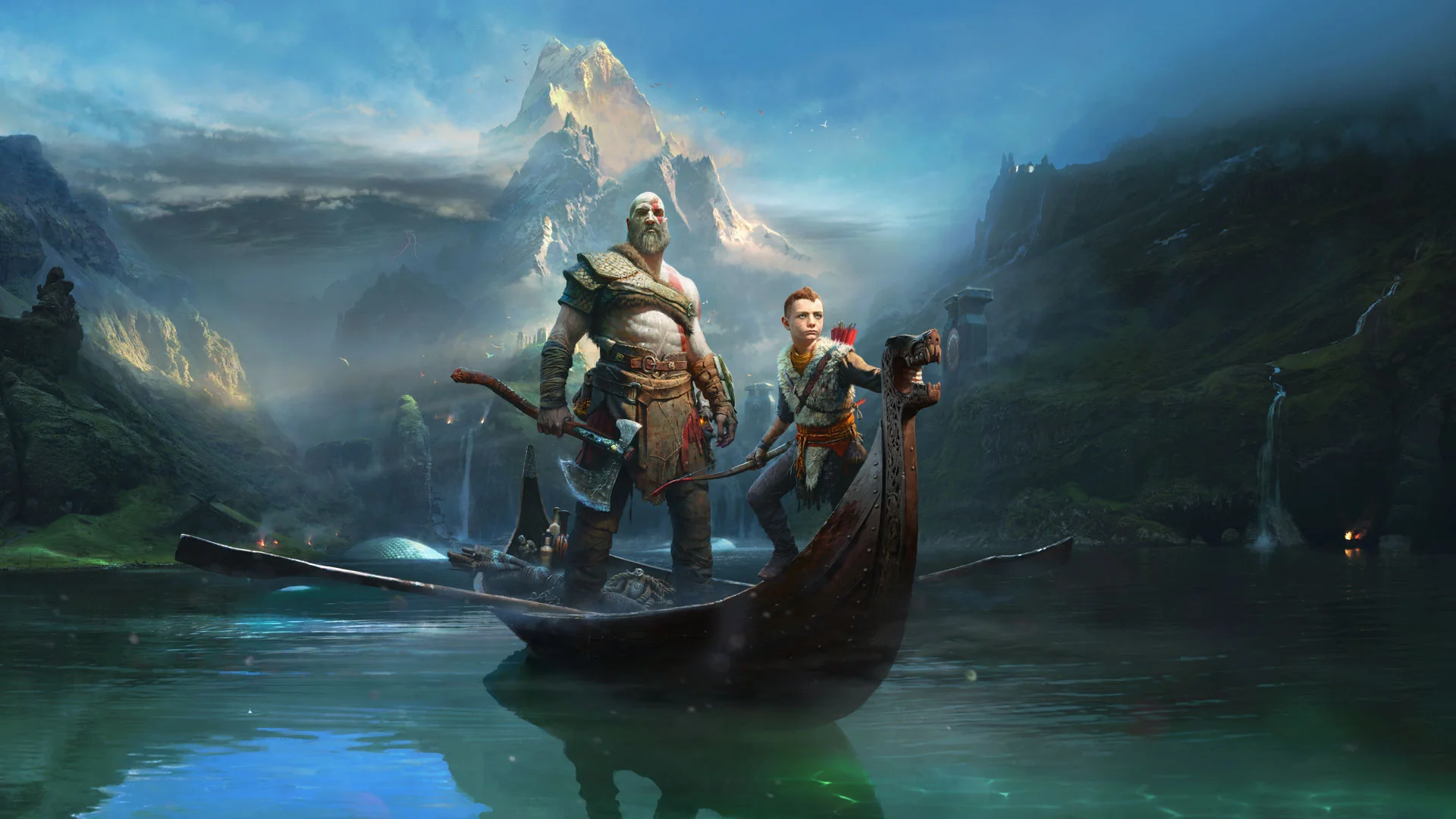 Kratos, God of War (2018) 1/4 Scale Action Figure 18 inches by NECA 49325 - Image 3