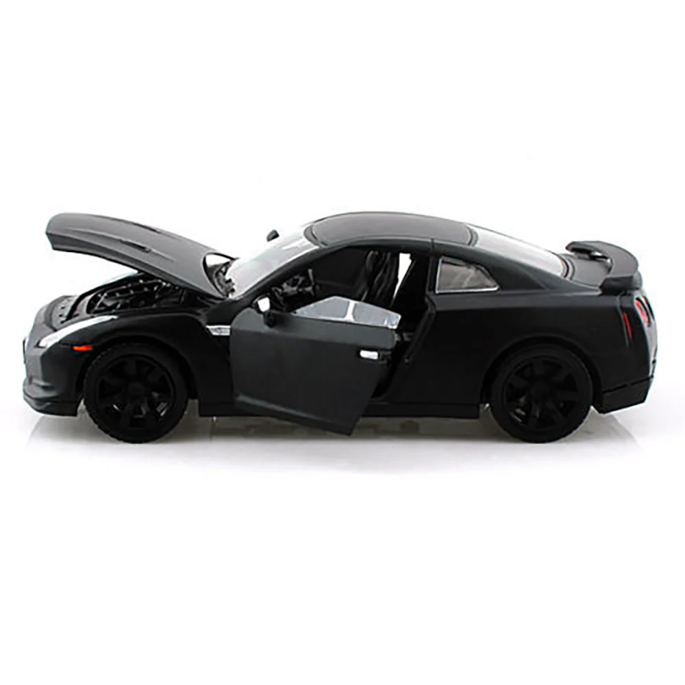 2008 Nissan GT-R R35 1:24 Scale Diecast Model Black by Motor Max - Image 3