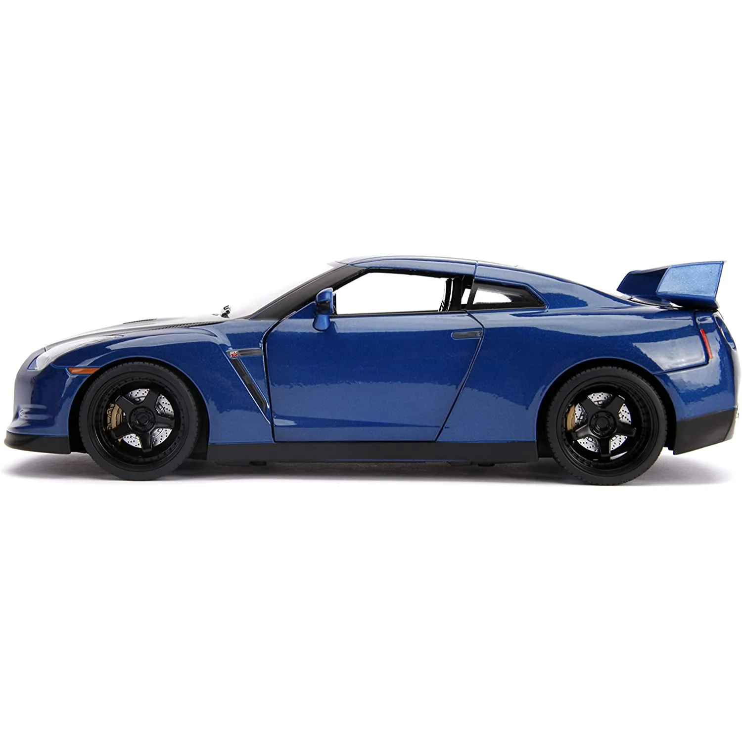 Fast & Furious Brian's 2009 Nissan GT-R R35 1:18 Scale Diecast Model With Lights and Figure by Jada 31142 - Image 5