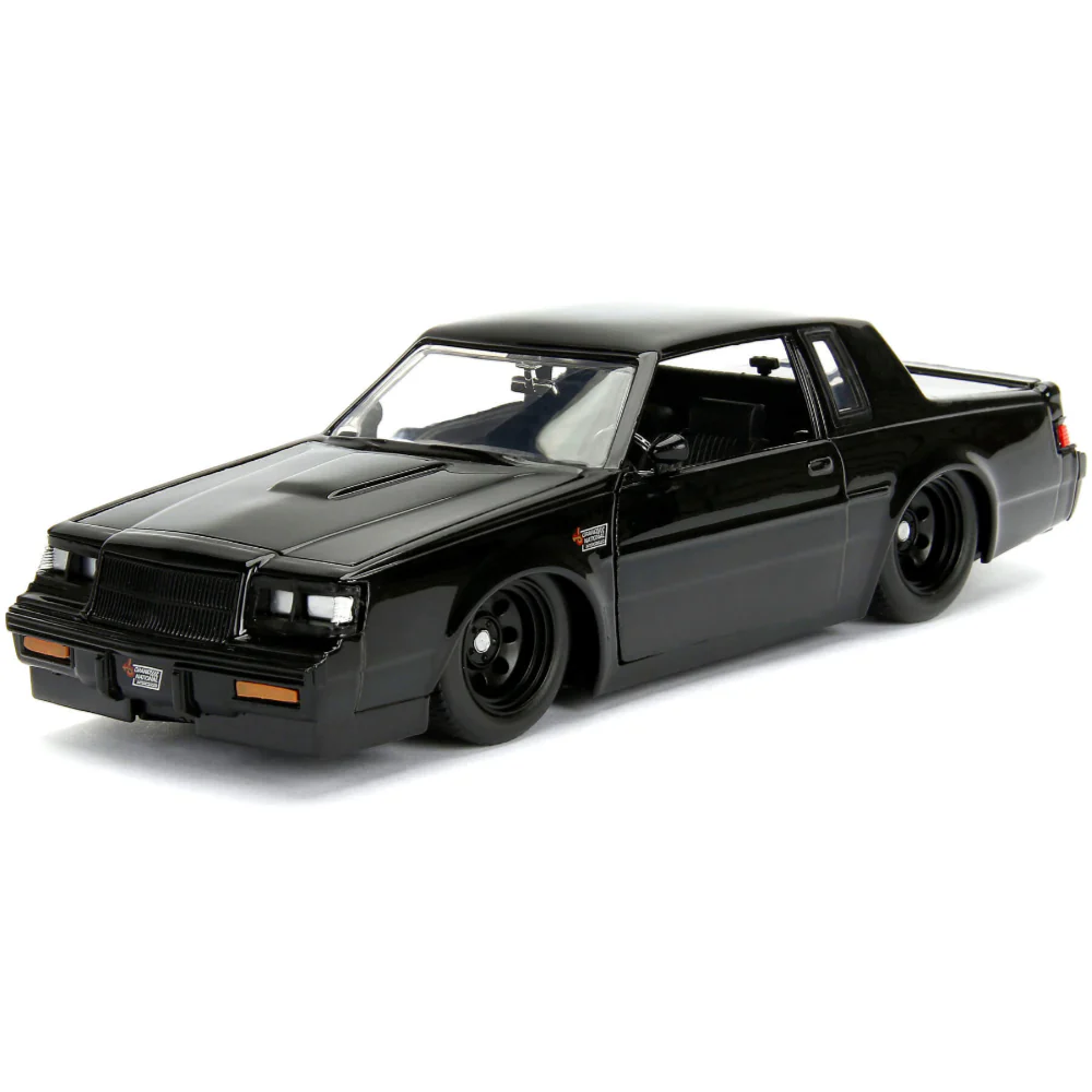 Fast & Furious Dom's 1987 Buick Grand National 1:24 Scale Diecast Model Black by Jada 99539