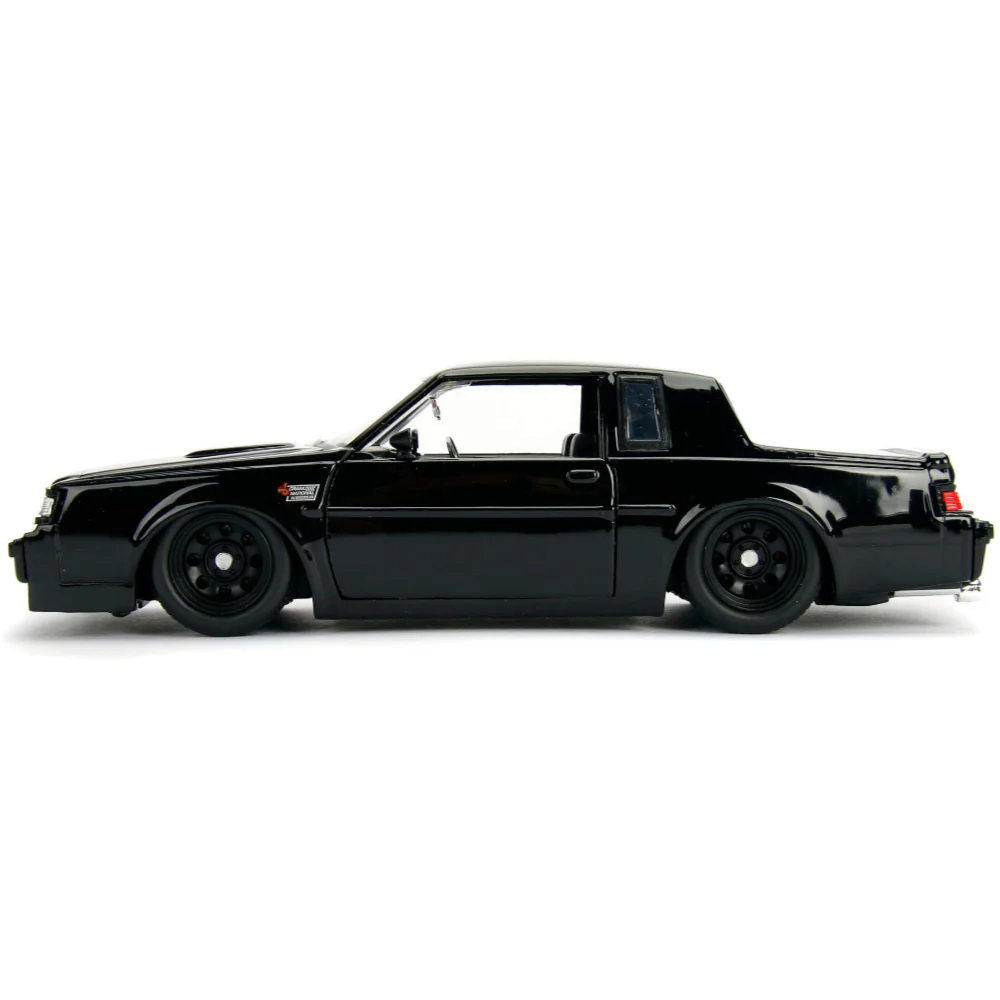 Fast & Furious Dom's 1987 Buick Grand National 1:24 Scale Diecast Model Black by Jada 99539 - Image 2