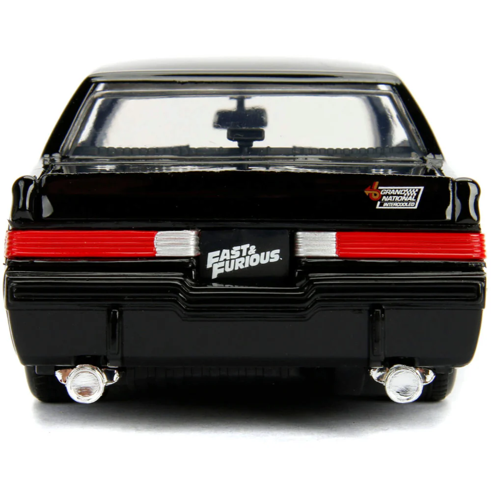 Fast & Furious Dom's 1987 Buick Grand National 1:24 Scale Diecast Model Black by Jada 99539 - Image 4