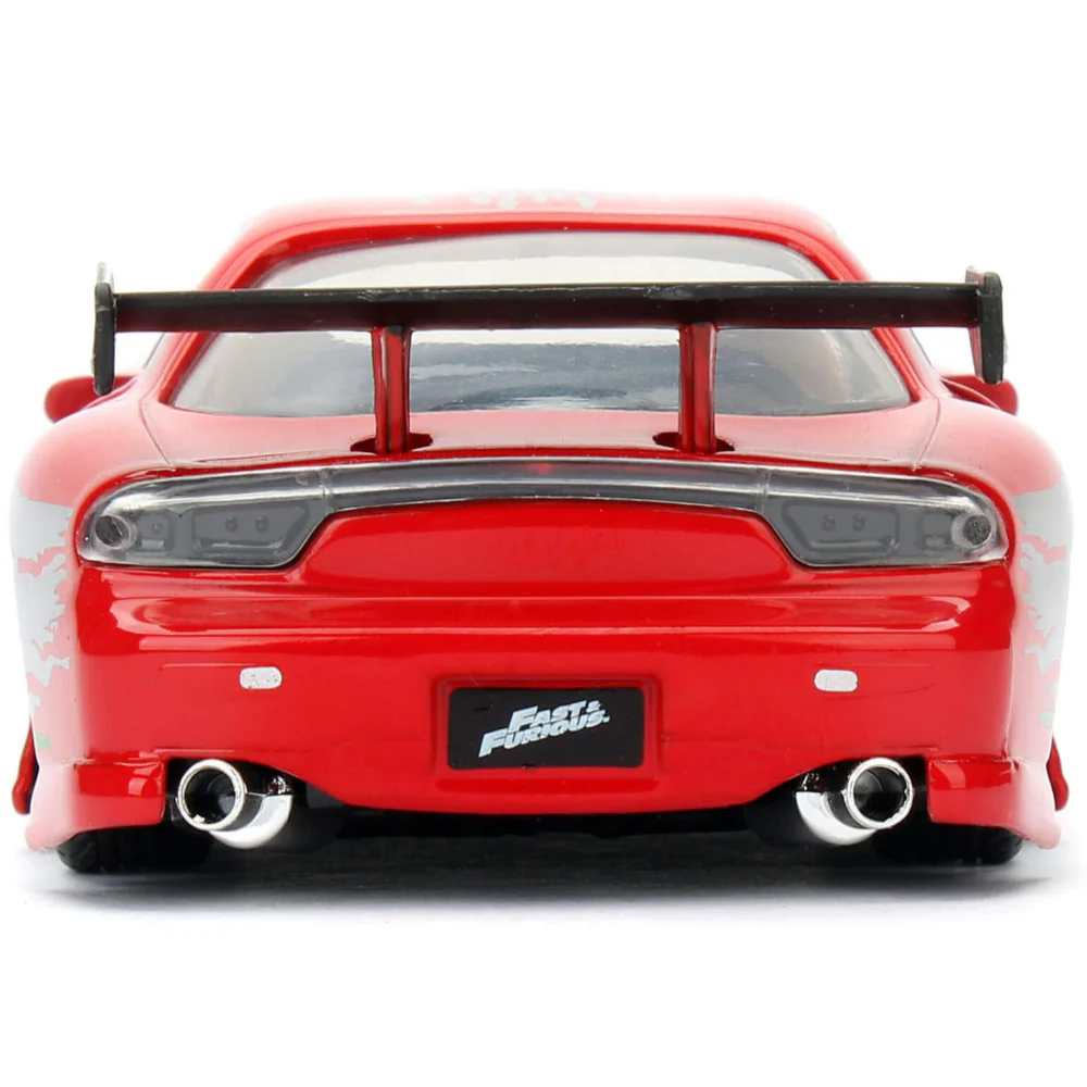 Fast & Furious Dom's 1995 Mazda RX-7 FD 1:32 Scale Diecast Model Veilside Red by Jada 98377 - Image 4