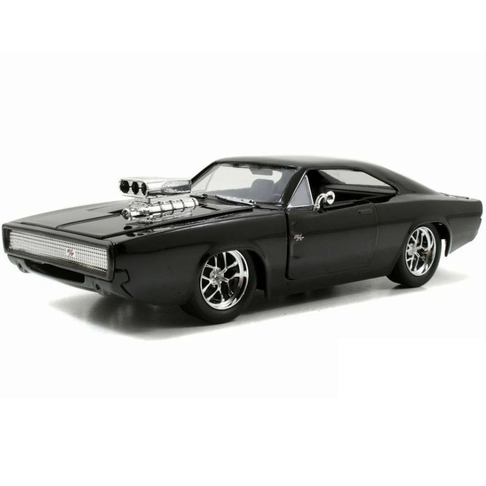 Fast & Furious Dom's Dodge Charger R/T 1:24 Scale Build N' Collect Diecast Model with Figure by Jada 30698 - Image 4