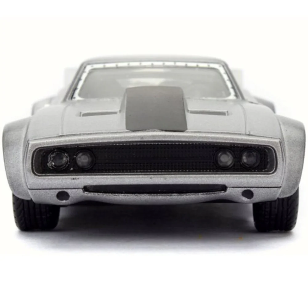 Fast & Furious F8 Dom's Ice Charger 1:32 Scale Diecast Model Silver by Jada 98299 - Image 4