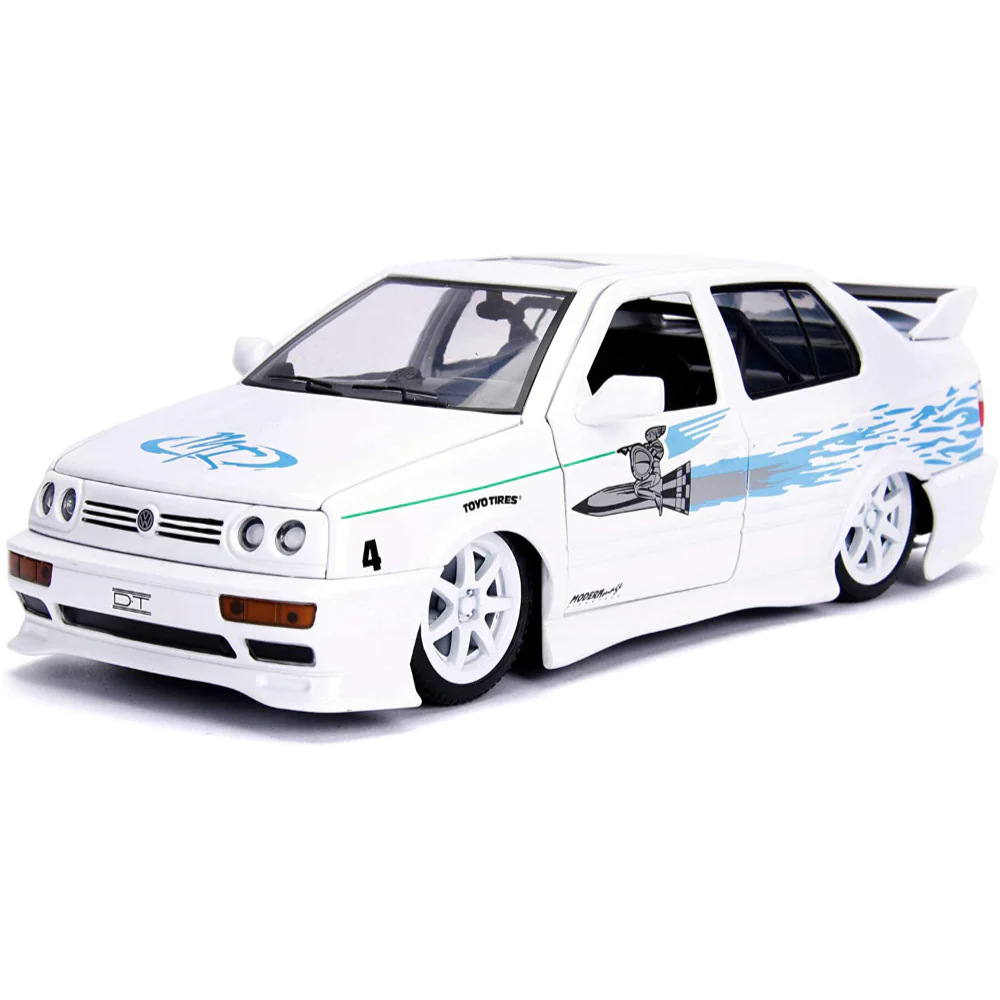 Fast & Furious Jesse's 1995 Volkswagen Jetta 1:24 Scale Diecast Model White by Jada 99591