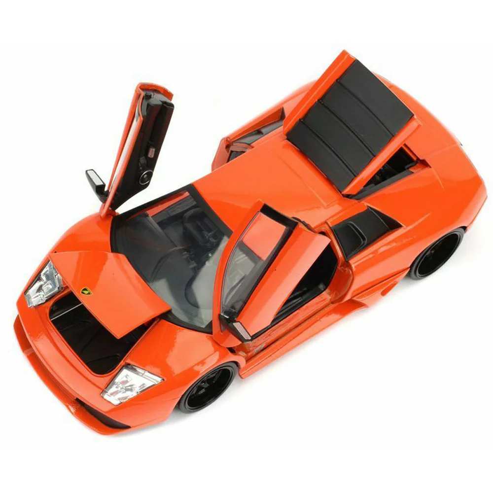 Fast & Furious Roman's Lamborghini Murcielago 1:24 Scale Diecast Model Orange by Jada 30765 - Image 3