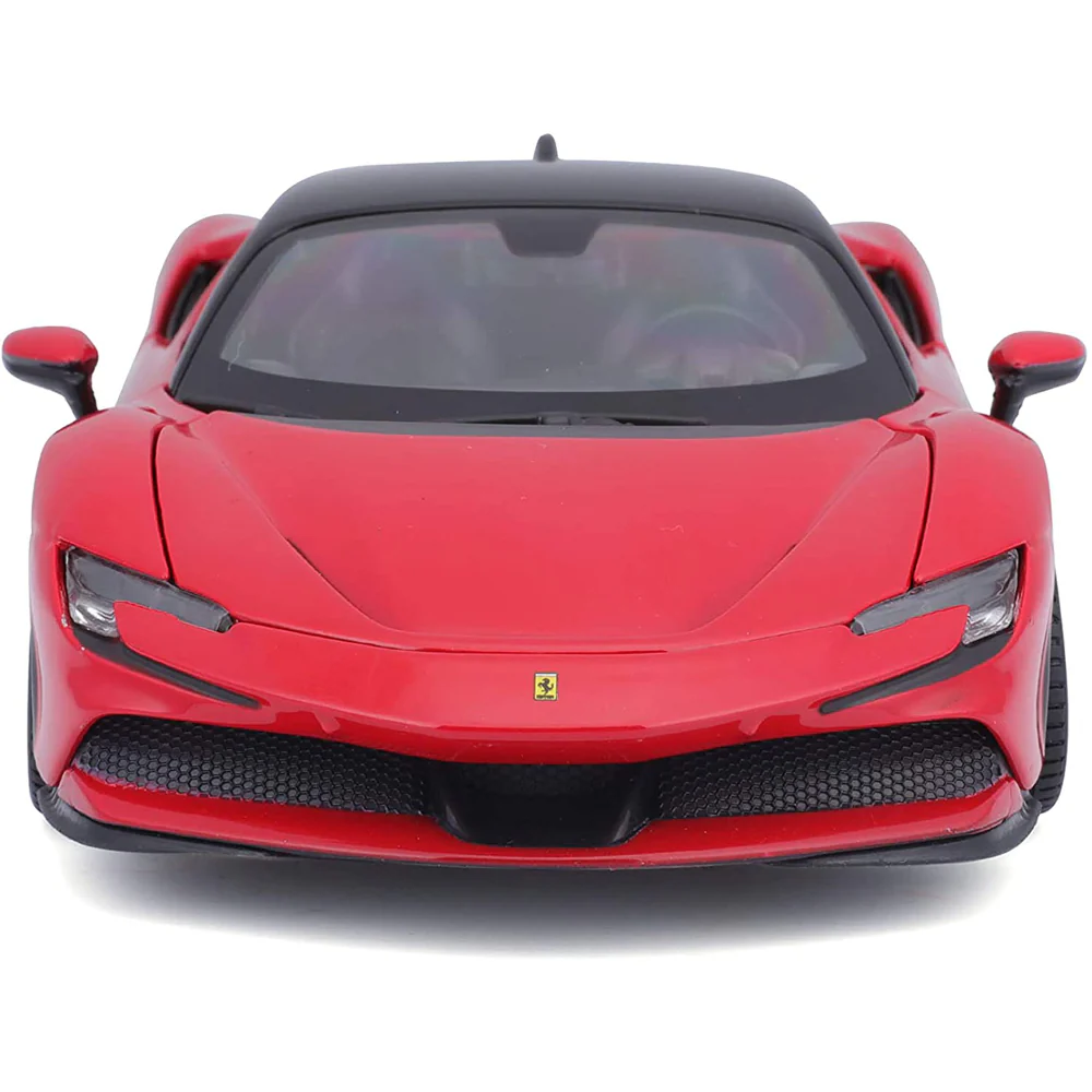 Ferrari Race & Play SF90 Stradale Red 1:24 Scale Diecast Model by Bburago 18-26028RD - Image 3