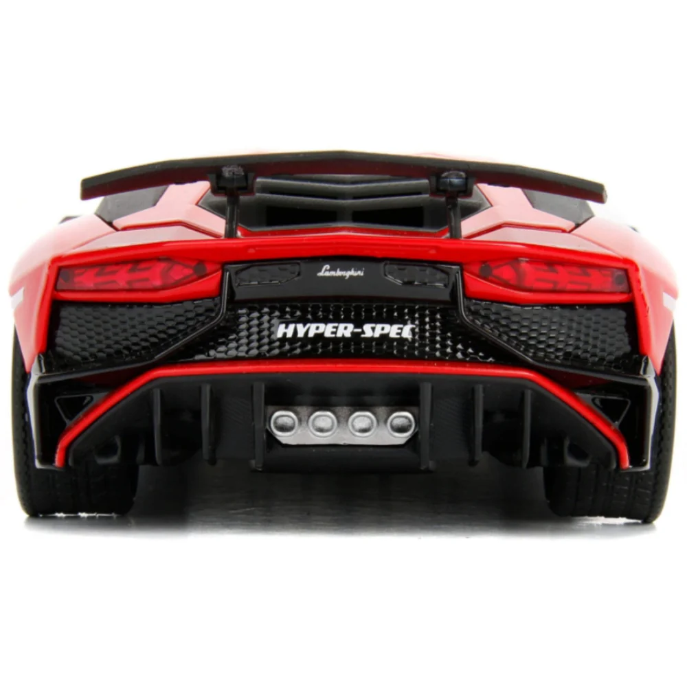 2017 Lamborghini Aventador SV LP750-4 1:24 Scale Red by Jada 99705 - Image 3