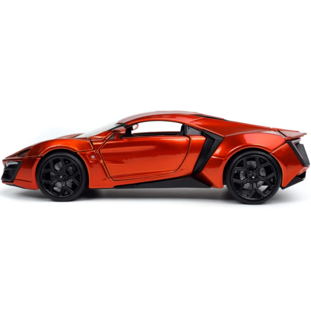 Hyper Spec 2017 Lykan Hypersport 1:24 Scale Diecast Model Copper by Jada 32278 - Image 4