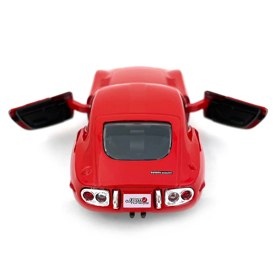 1967 Toyota 2000GT 1:32 Scale Diecast Model Red by Jada - Image 3