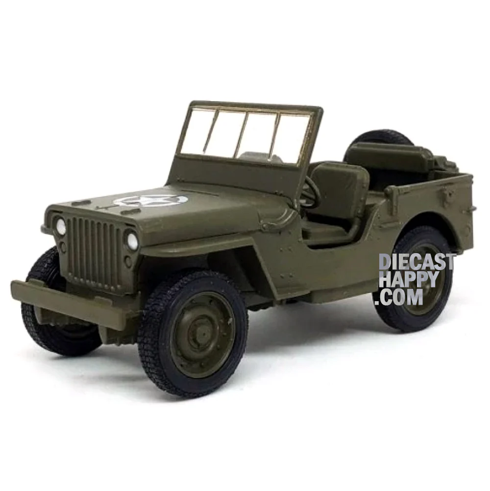 1941 Jeep Willys MB US ARMY 4.5 inch 1:34 Scale Diecast Model by Welly