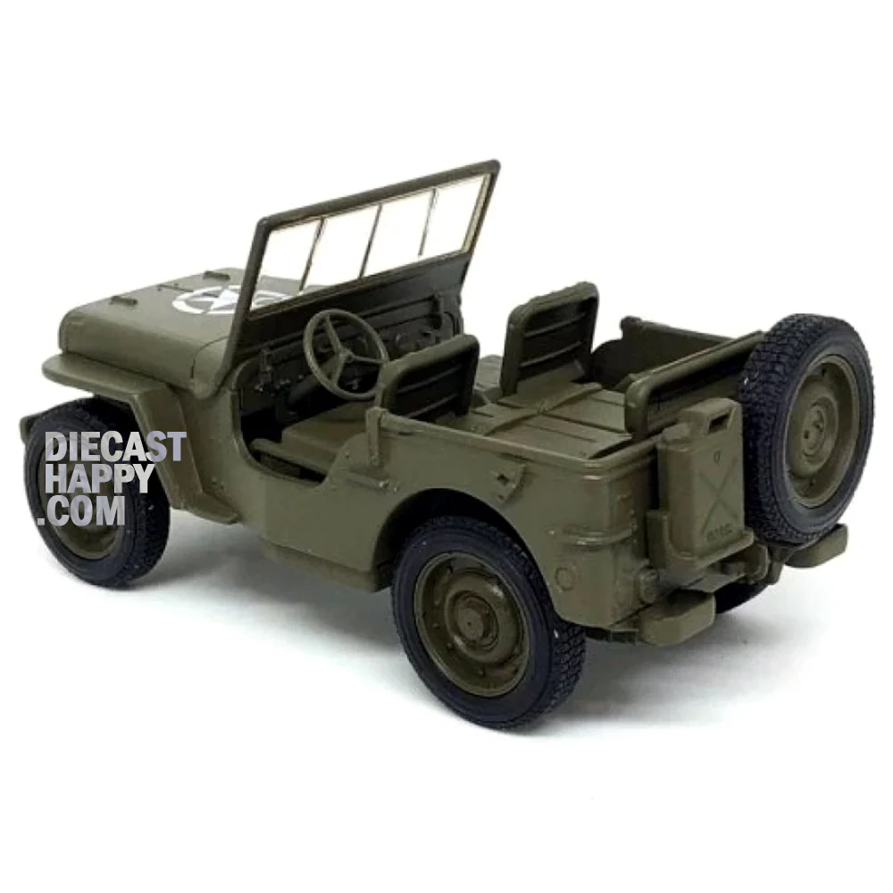 1941 Jeep Willys MB US ARMY 4.5 inch 1:34 Scale Diecast Model by Welly - Image 2