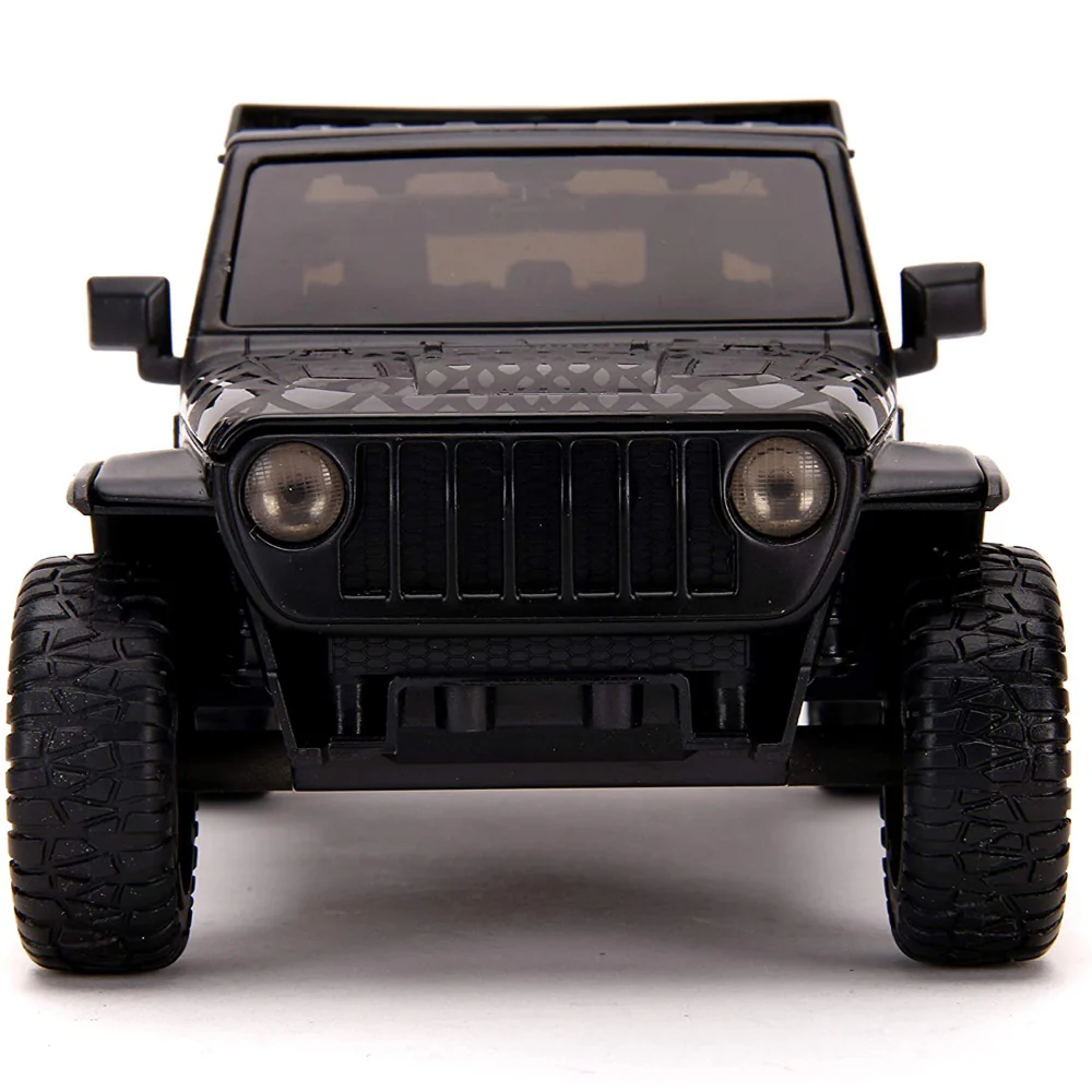 Just Trucks 2020 Jeep Gladiator 1:24 Scale Diecast Model Black B&M by Jada 32423 - Image 4