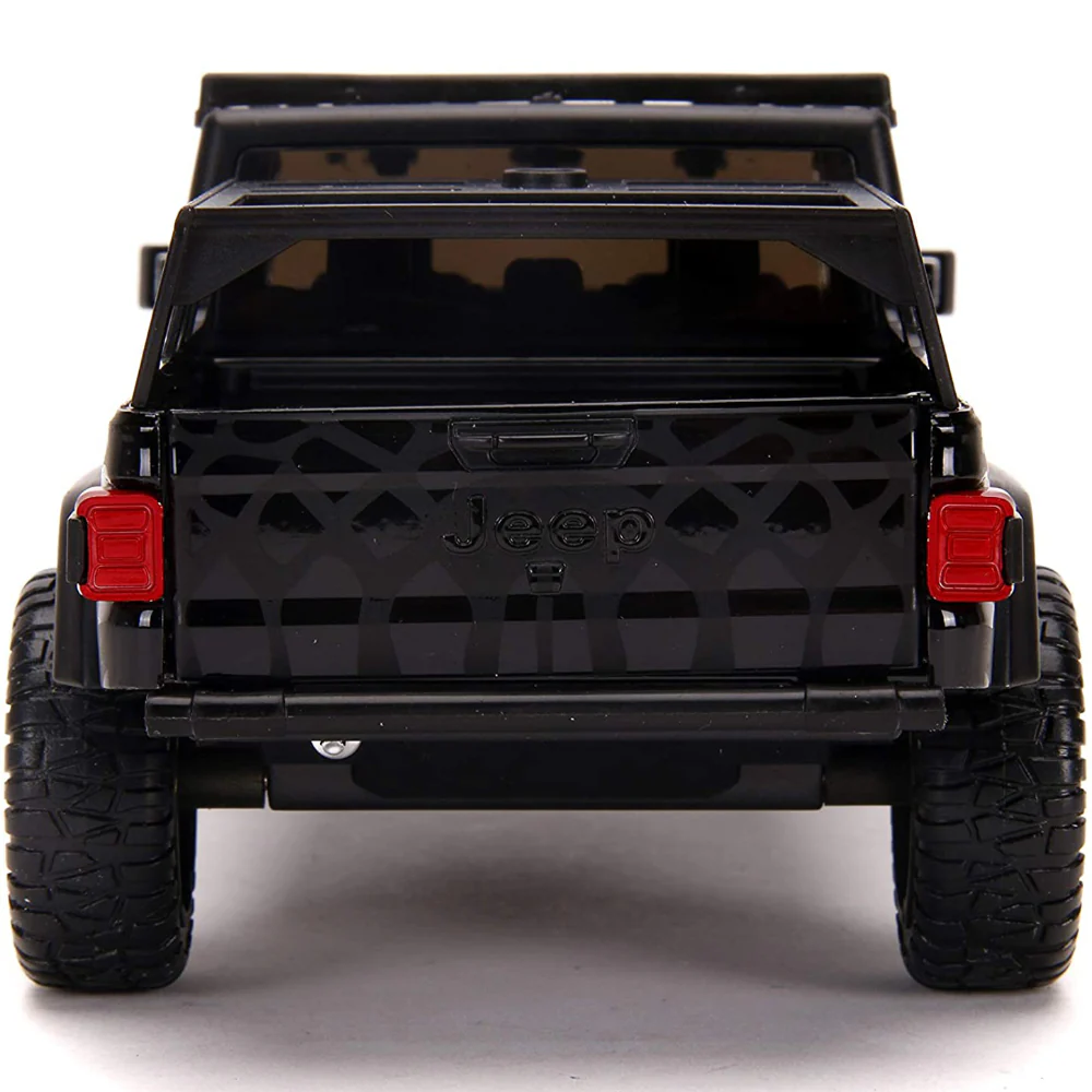 Just Trucks 2020 Jeep Gladiator 1:24 Scale Diecast Model Black B&M by Jada 32423 - Image 5