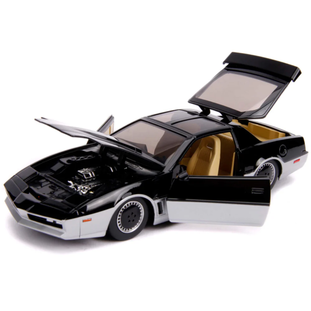 Knight Rider K.A.R.R. 1982 Pontiac Firebird 1:24 Scale Diecast Model Black by Jada 31115 - Image 5