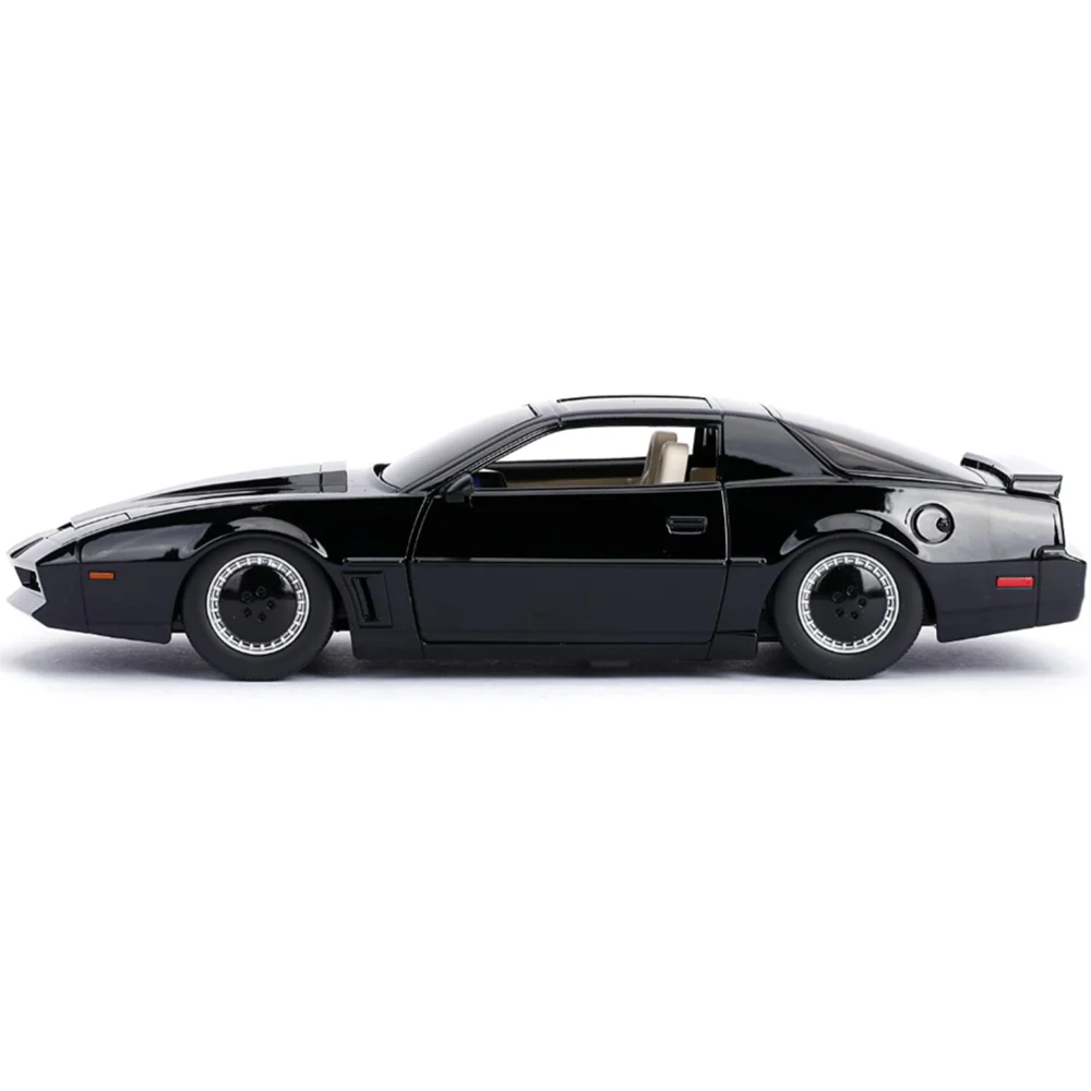 Knight Rider K.I.T.T. 1982 Pontiac Firebird with Light Up Feature 1:24 Scale Diecast Model Black by Jada 30086 - Image 2