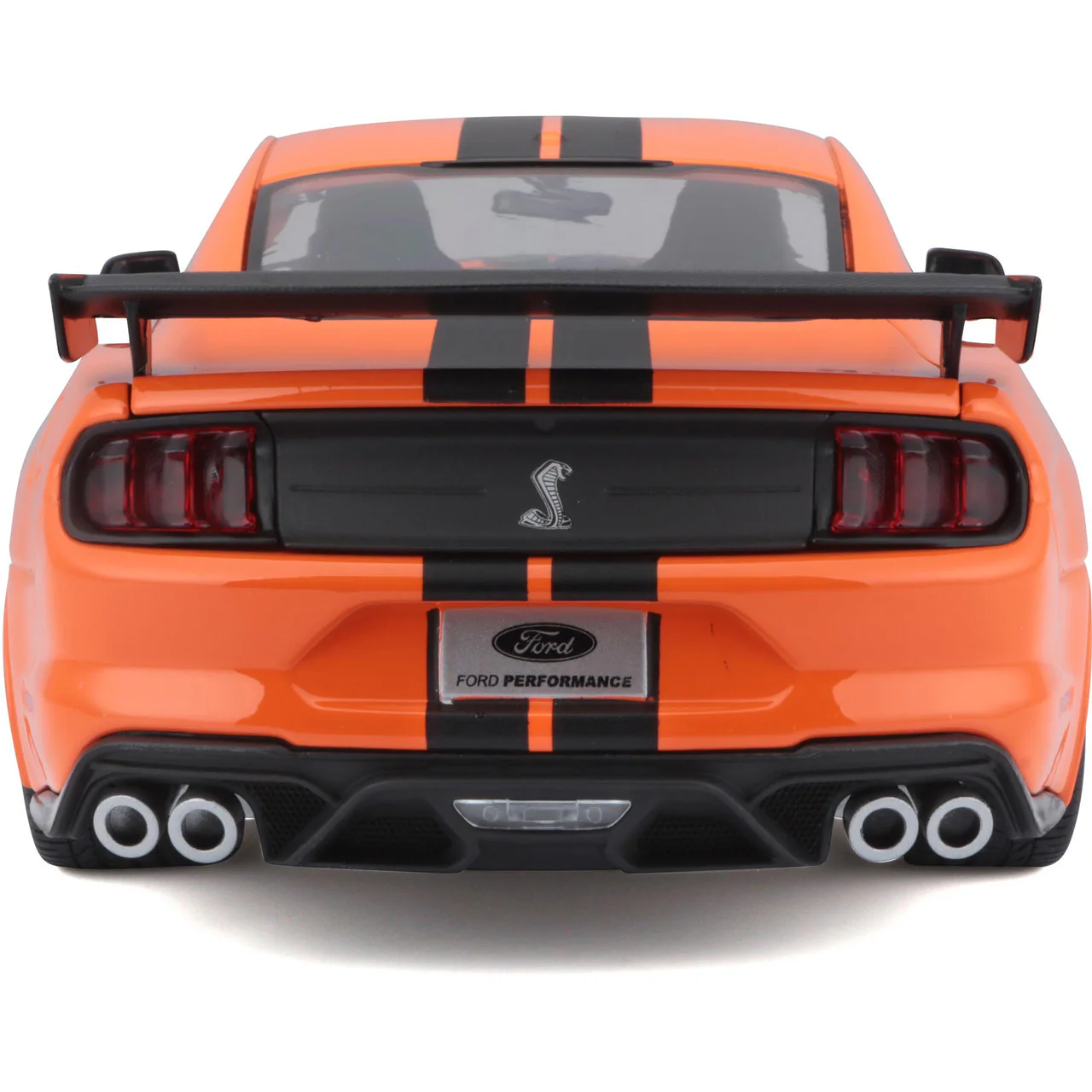 Maisto Special Edition 2020 Ford Mustang Shelby GT500 1:24 Scale Diecast Model Orange by Maisto 31532 - Image 3