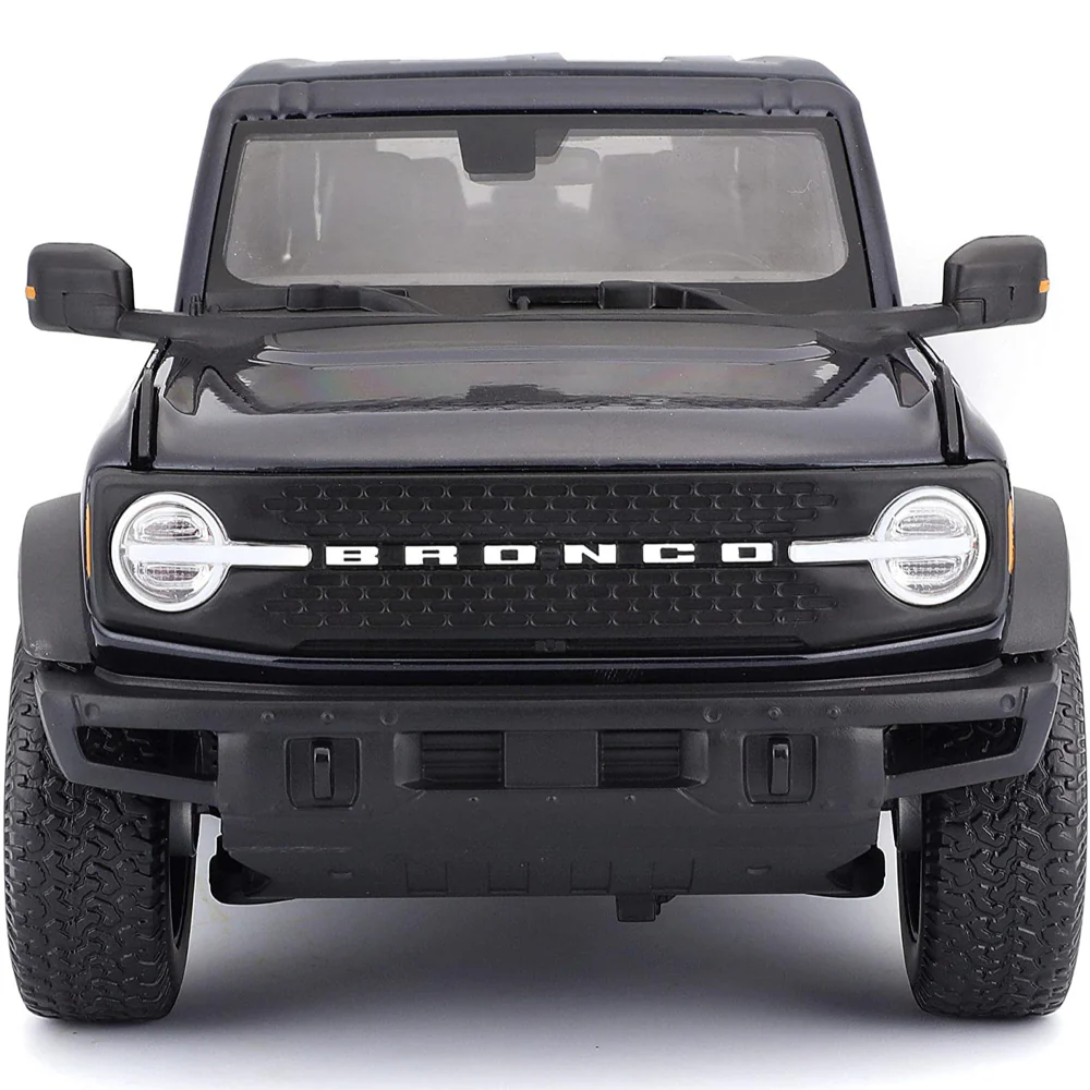 Maisto Special Edition 2021 Ford Bronco Wildtrak 1:18 Scale Diecast Model Dark Blue Metallic by Maisto 31456 - Image 6