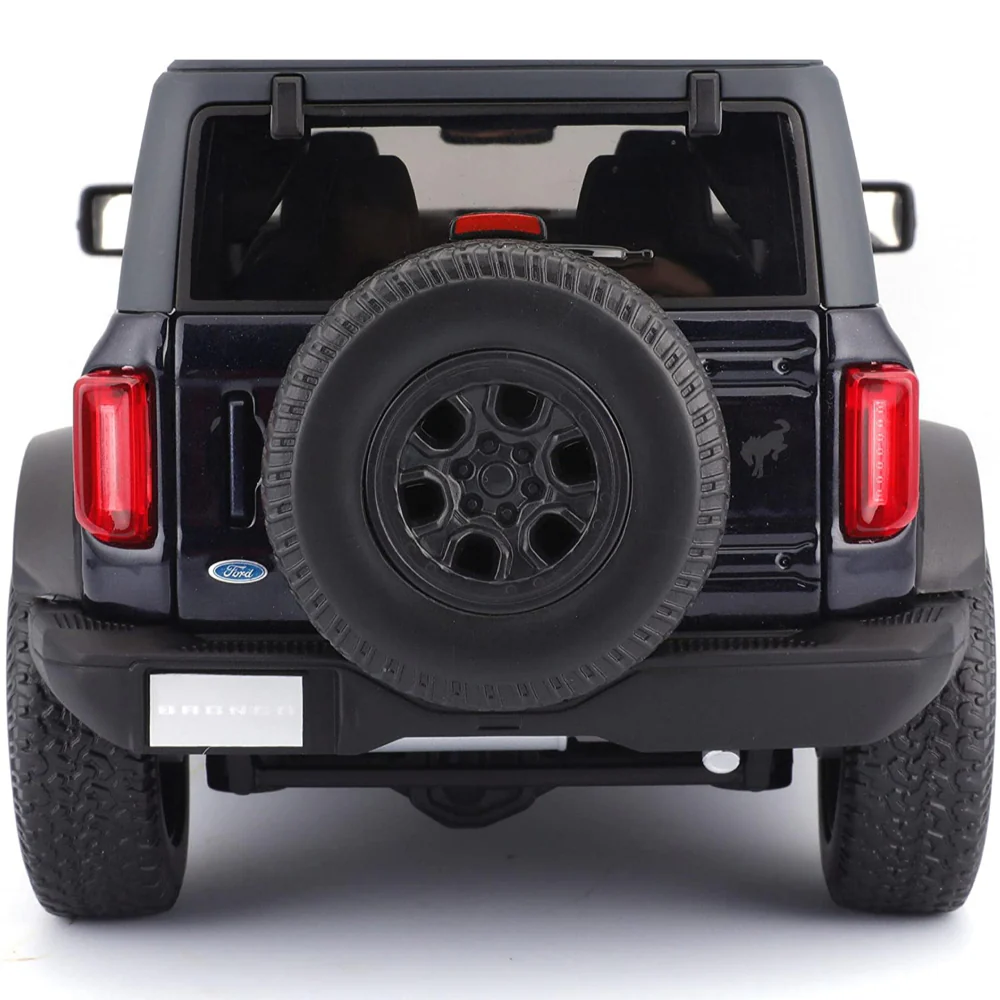 Maisto Special Edition 2021 Ford Bronco Wildtrak 1:18 Scale Diecast Model Dark Blue Metallic by Maisto 31456 - Image 7